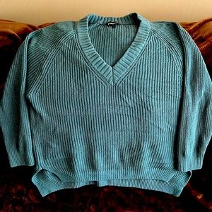 Express V Neck Sweater